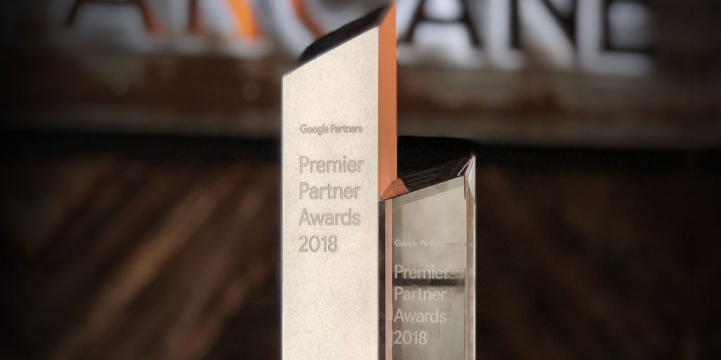 Arcane Wins Prestigious Google Award For Work With Ivey